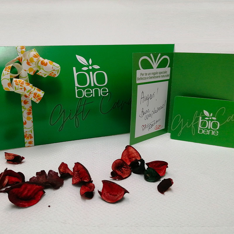 Le GIFT CARD Bio Bene valgono di più!