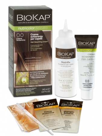 BioKap Nutricolor Delicato 0.00 Crema Schiarente Tinta