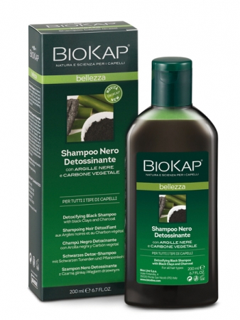 BioKap Bellezza Shampoo Nero Detossinante