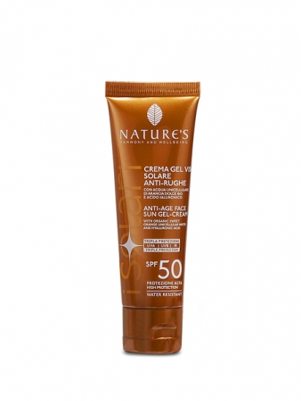 I Solari Crema Gel Viso Antirughe SPF 50