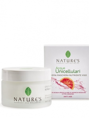 Crema Maschera Nutriente Viso Acque Unicellulari