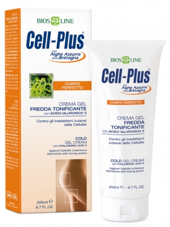Cell Plus Crema Gel fredda Tonificante + ac. ialuronico