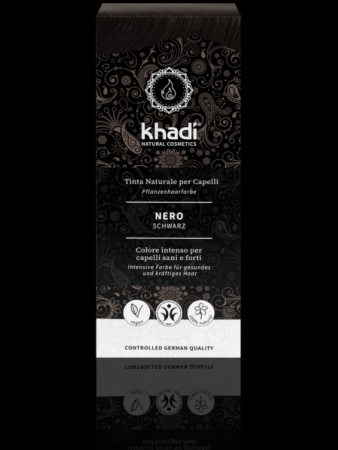 Khadì - Tinta naturale per capelli (nero)