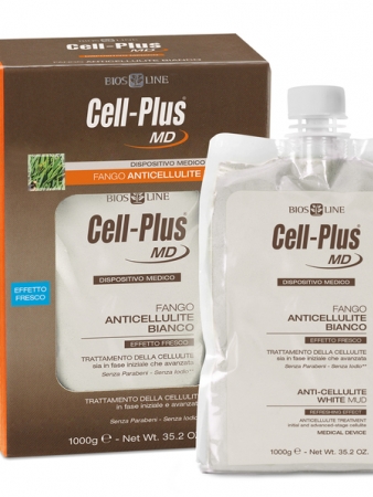Cell Plus MD Fango Bianco Anticellulite effetto fresco - dispositivo medico CE