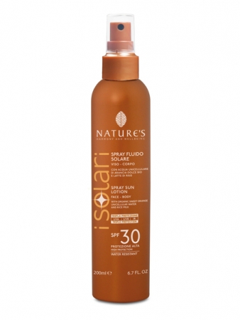 I Solari Spray Fluido Solare SPF30