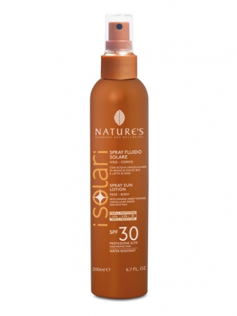 I Solari Spray Fluido Solare SPF30