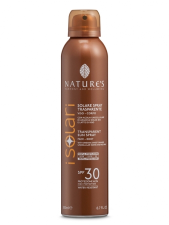 I Solari Spray Trasparente SPF30